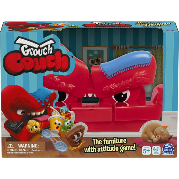 Grouch Couch Furniture with Attitude Game for Kids Wacky Games with Sounds New